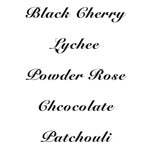 Very Cherry Rose, Chocolate Patchouli 50ml - Meleg Ltd